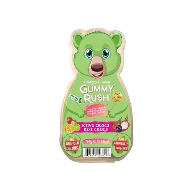 DUNIYA | Gummy Rush King Crocks Bear Tub 160g Thumbnail