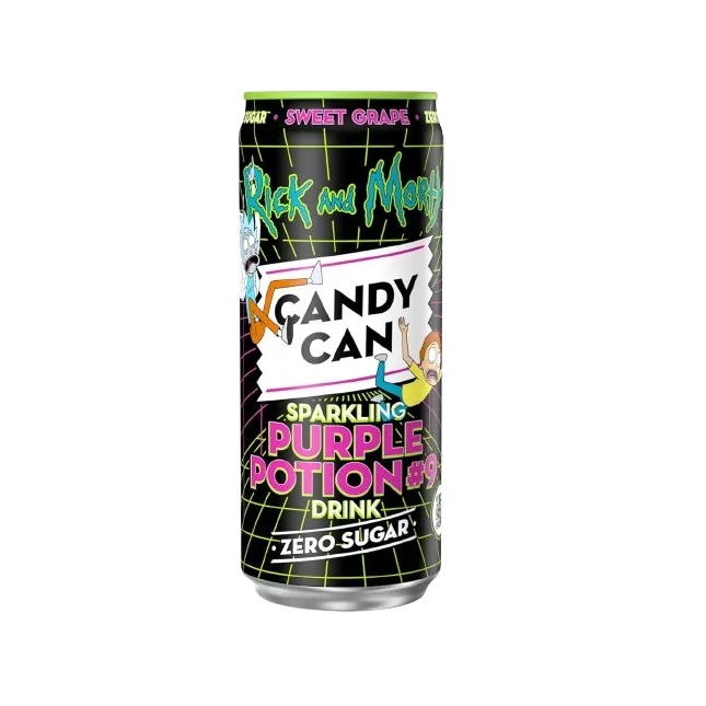 Candy Can Rick & Morty Purple Mix #9 Sweet Grape 330ml