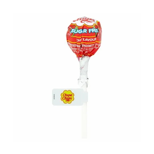 Chupa Chups Sugar Free Assorted Lollipops 12g