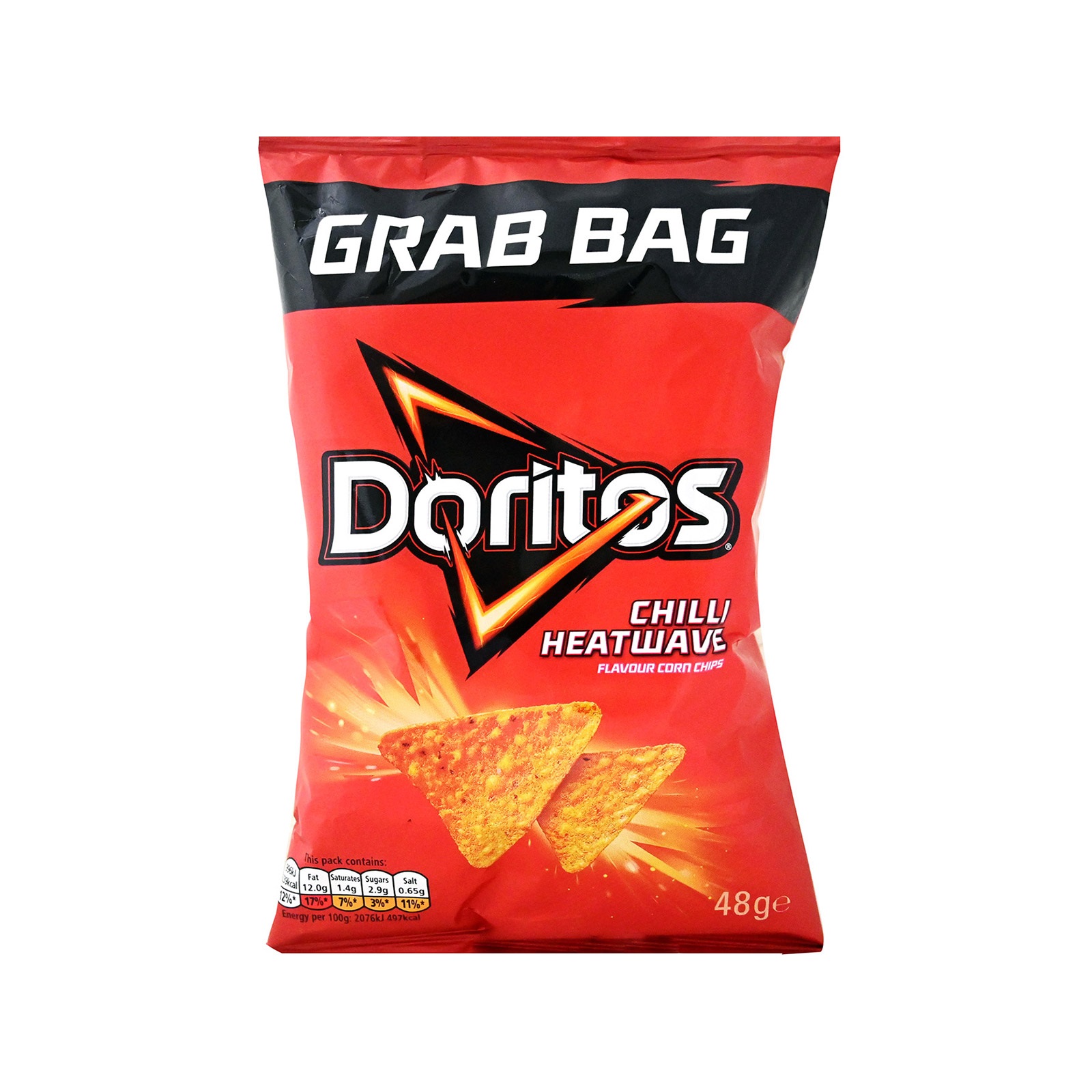 Doritos Chilli Heatwave Grab Bag 48g