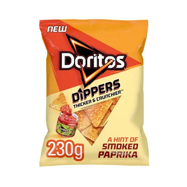 Doritos Dippers Hint of Paprika 230g