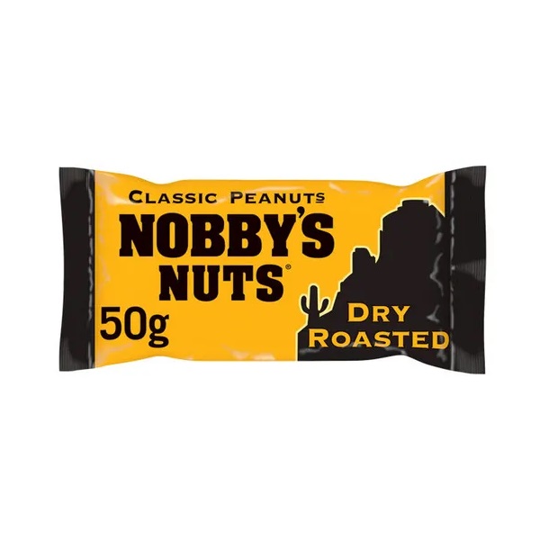 Nobbys Nuts Classic Dry Roasted Peanuts 50g