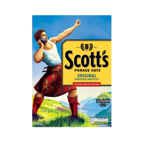 Scotts Porage Original Porridge Oats 1kg