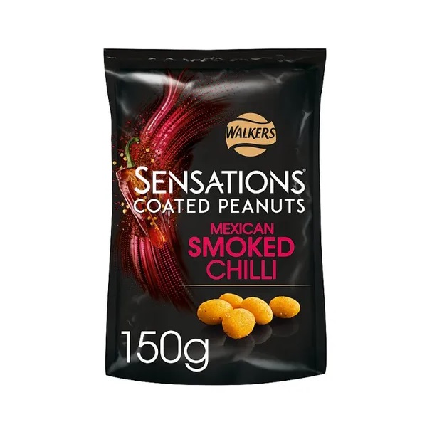 Walkers Sensations Mexian Smoked Chilli Nuts 150g