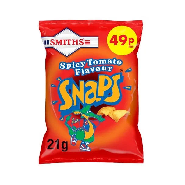 Smiths Snaps Spicy Tomato PM 49p 21g