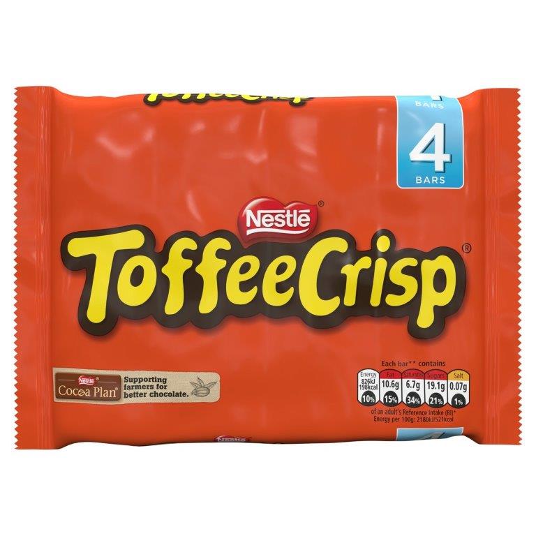 Toffee Crisp 4pk (4 x 38g)