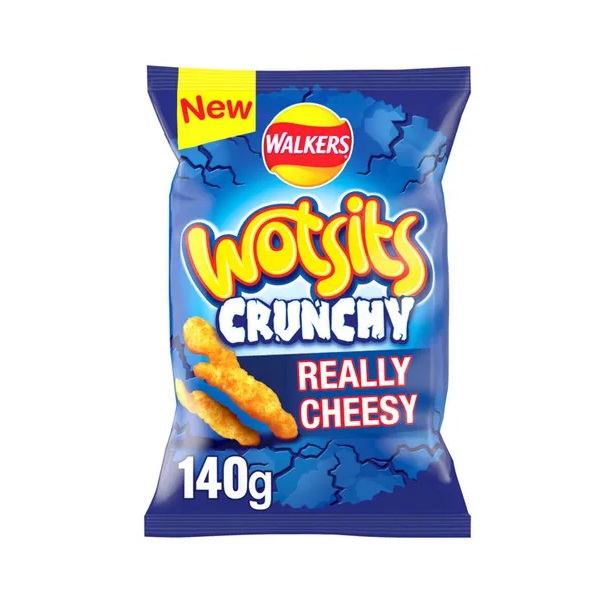 Walkers Wotsits Crunchy Cheese 140g