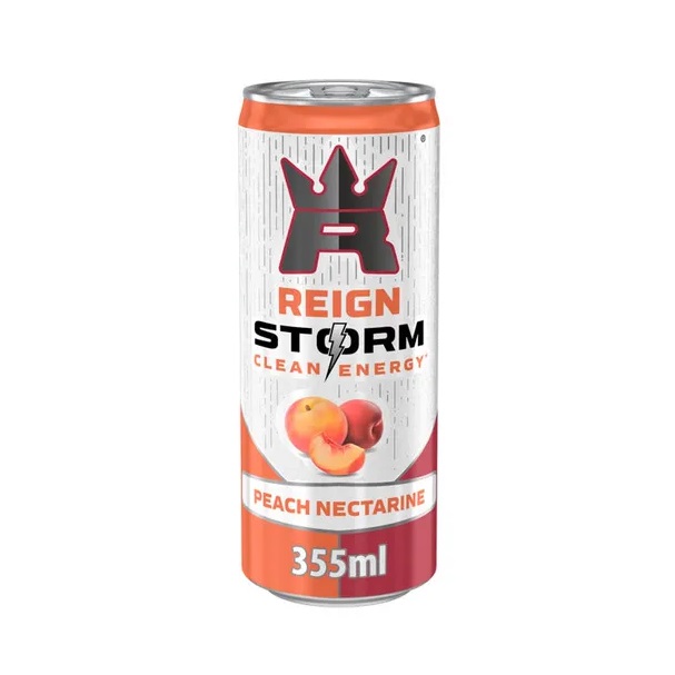 Reign Energy Storm Clean Nectarine 355ml