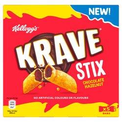 Kelloggs Krave Stix Choc Hazelnut 5pk (5 x 20.5g) (HS)