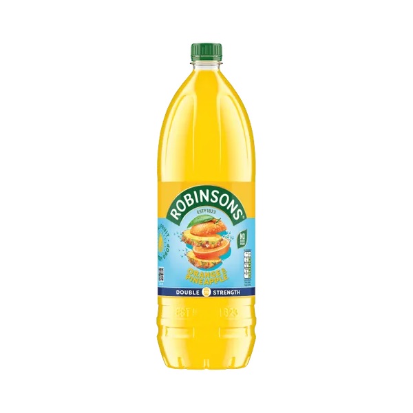 Robinsons NAS Double Strength Squash Orange & Pineapple 1.75Ltr (HS)