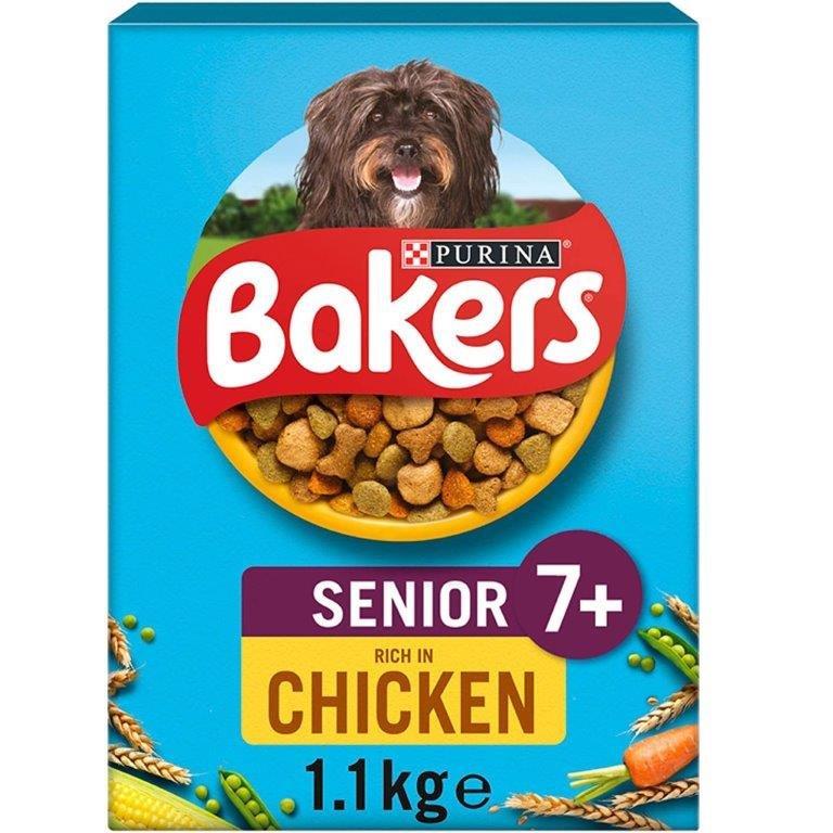 Bakers Senior Chicken & Veg 1.1kg (HS)