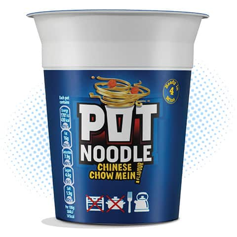 Pot Noodle Chow Mein 90g  (HS)