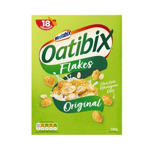 Weetabix Oatibix Flakes Cereal 550g