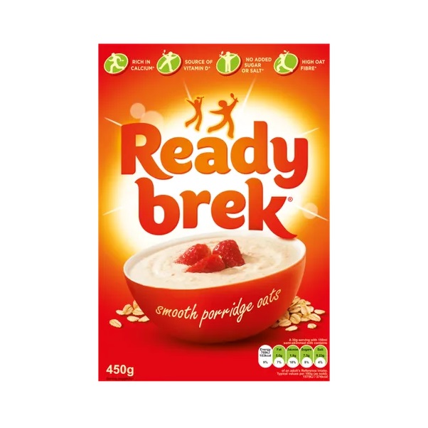 Ready Brek Porridge Oats Original (6 x 450g)