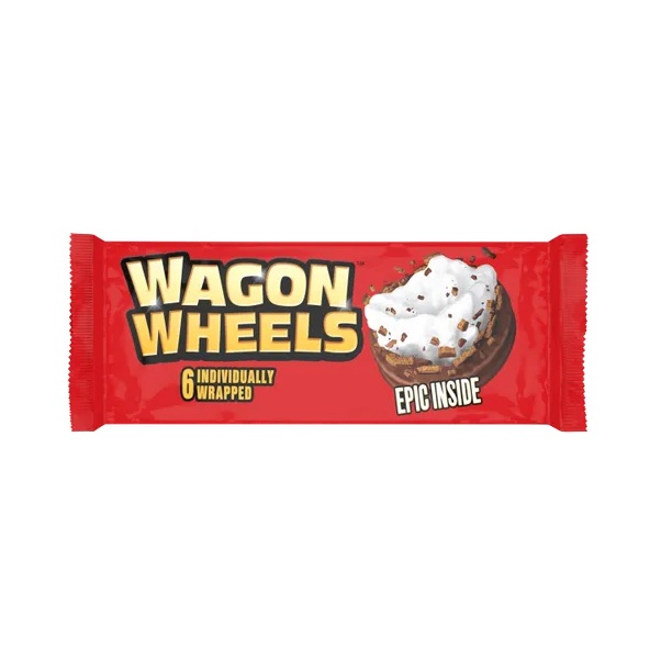 Wagon Wheels 6pk (6 x 38g)