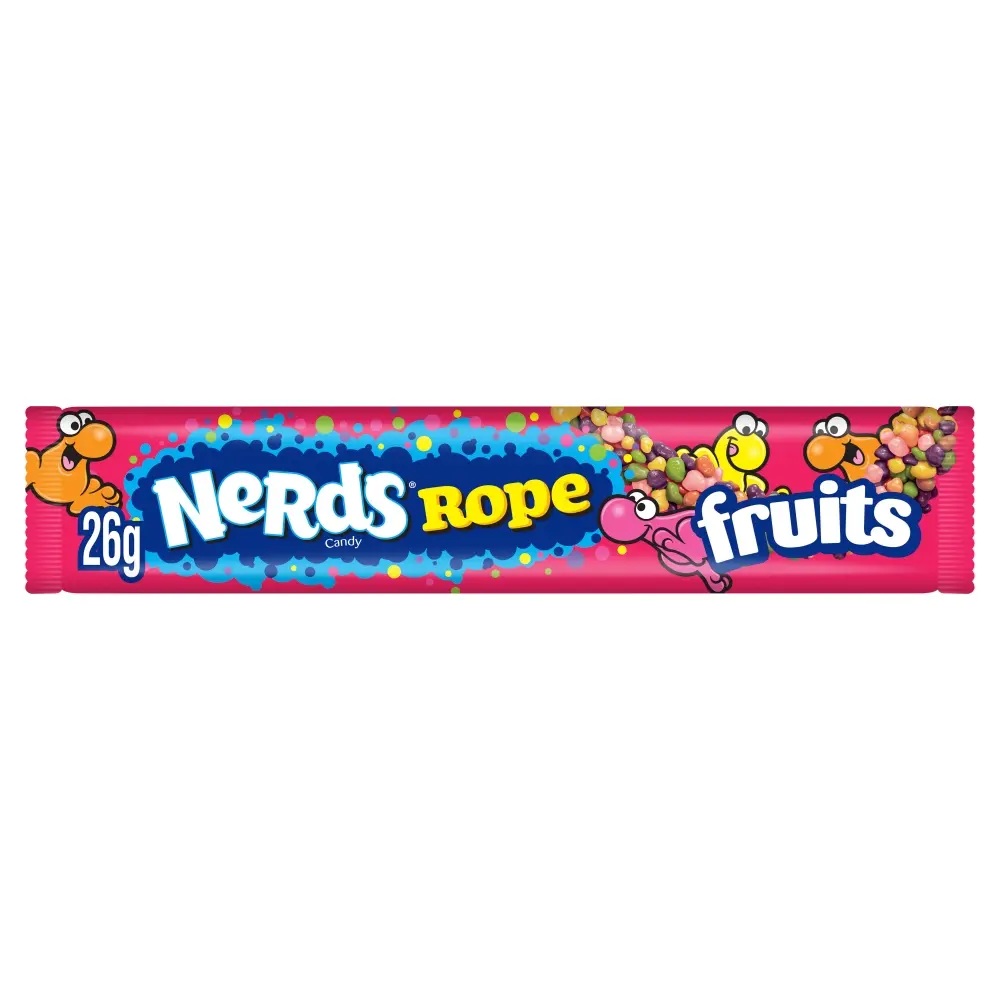 Nerds Candy Gummy Clusters Rope Fruits 26g 