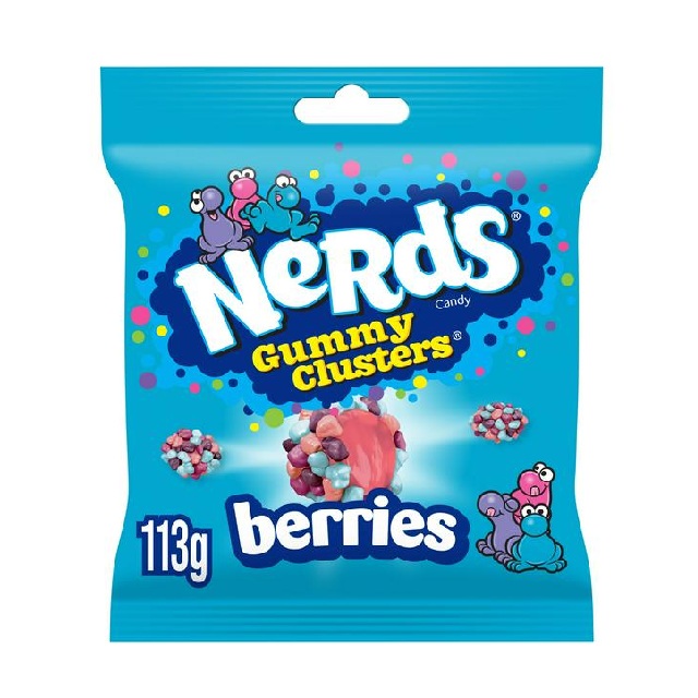 DUNIYA | Nerds Candy Gummy Ousters Berries Bag 113g  Thumbnail