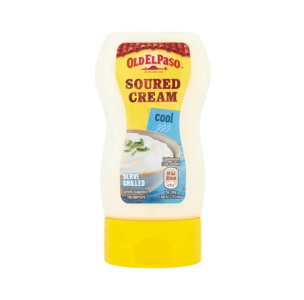 Old El Paso Squeezy Sour Cream 230g