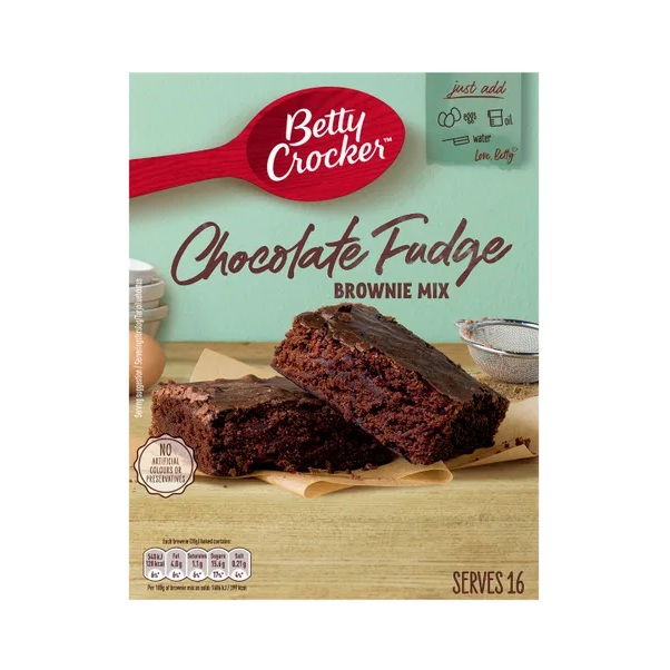 Betty Crocker Chocolate Fudge Brownie Mix 415g