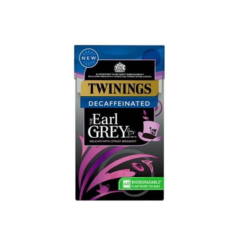 Twinings Earl Grey Decaf Tea Bags 40s