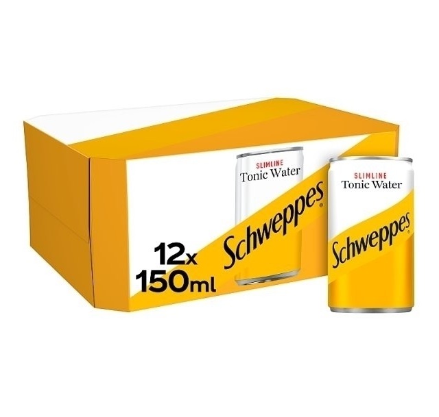 Schweppes Slimline Tonic Water 12pk (12 x 150ml)