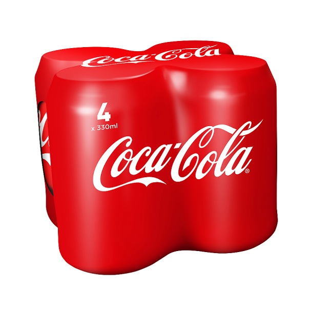 DUNIYA | Coca Cola Original 4pk (4 x 330ml) Thumbnail