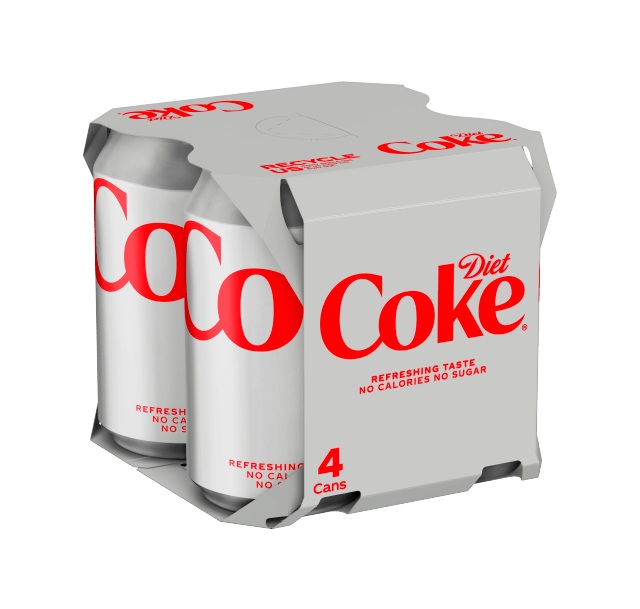 DUNIYA | Diet Coke 4pk (4 x 330ml) Thumbnail