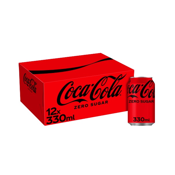 Coca Cola Zero 12pk (12 x 330ml)