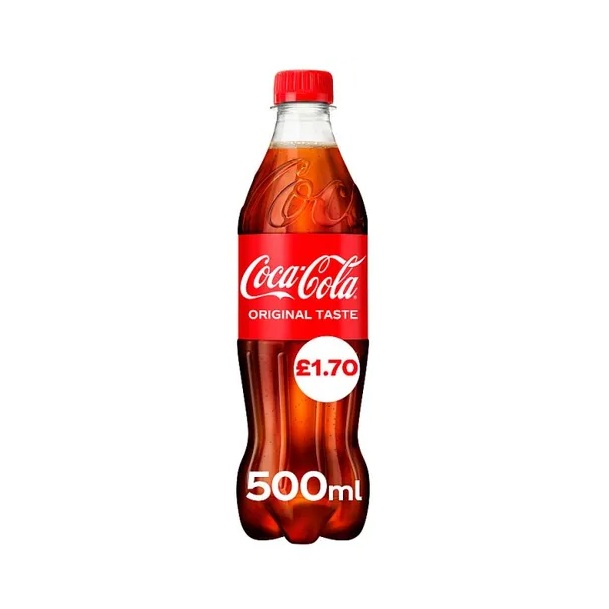 Coca Cola Original PM £1.70 500ml