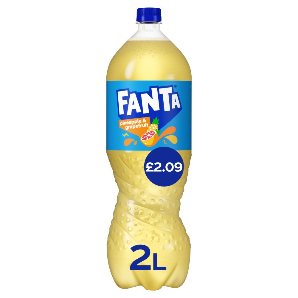 Fanta Pineapple & Grapefruit PM £2.09 2Ltr