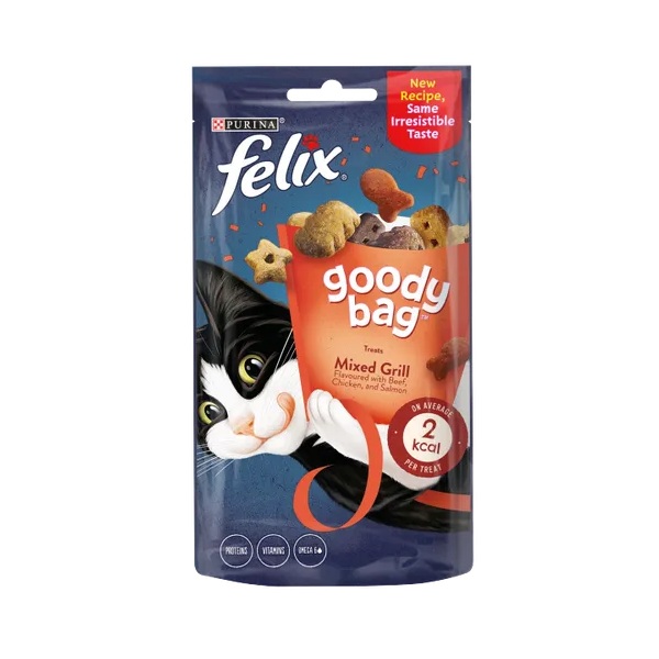 Felix Goody Bag Cat Treats Mixed Grill 60g