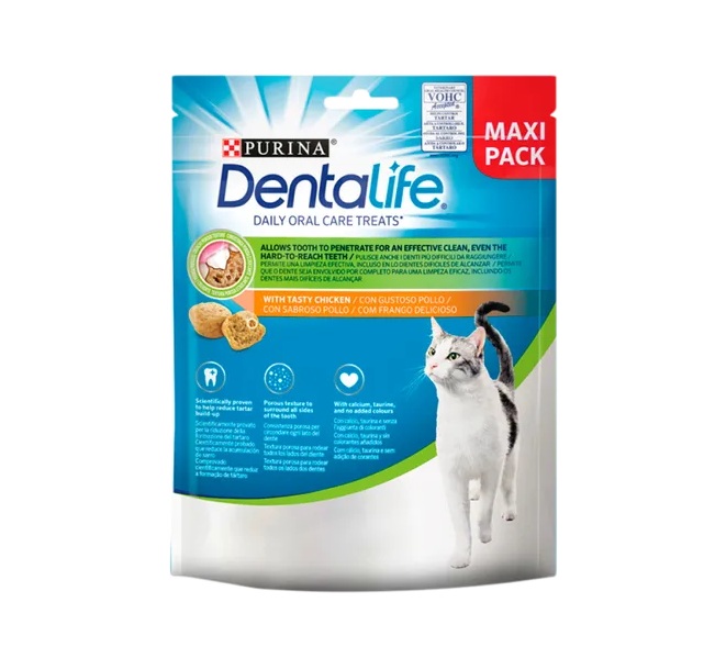 Dentalife Chicken Dental Cat Treats 140g