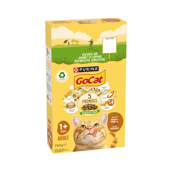 Go-Cat Turkey Chicken & Vegetable 750g