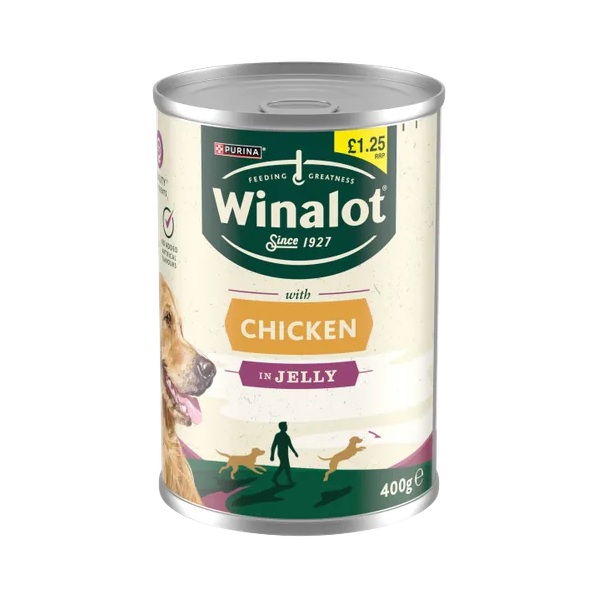 Winalot Classics Chicken In Jelly PM £1.25 (12 x 400g)