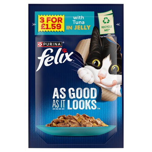 DUNIYA | Felix Tuna In Jelly Pouch PM £1.59 85g Thumbnail