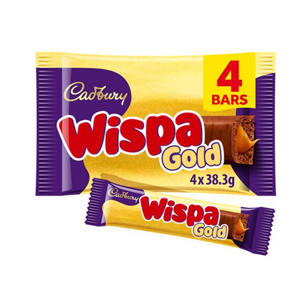 Cadbury Wispa Gold 4pk (4 x 38g)