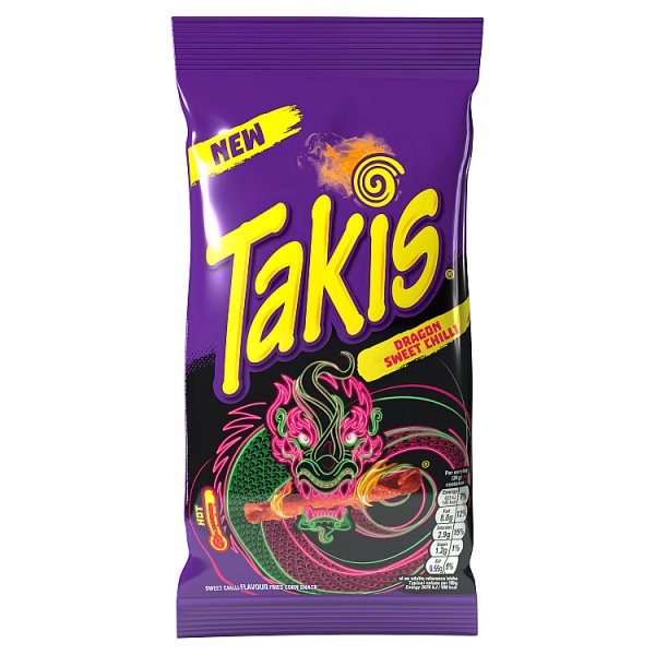 Takis Dragon Sweet Chilli 100g NEW (HS)