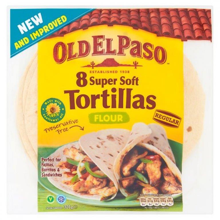 DUNIYA | Old El Paso Flour Tortillas 8s (HS) Thumbnail