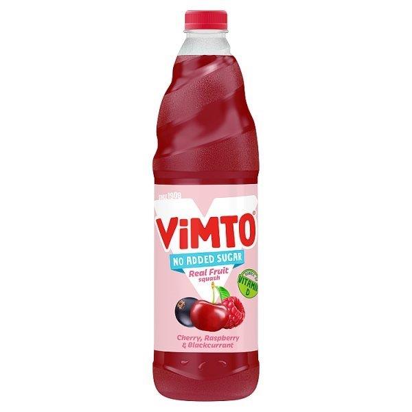 Vimto Cherry Raspberry & Blackcurrant Squash 1Ltr (HS)