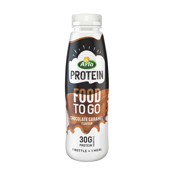 Arla Protein Food To Go Chocolate Caramel 500ml NEW