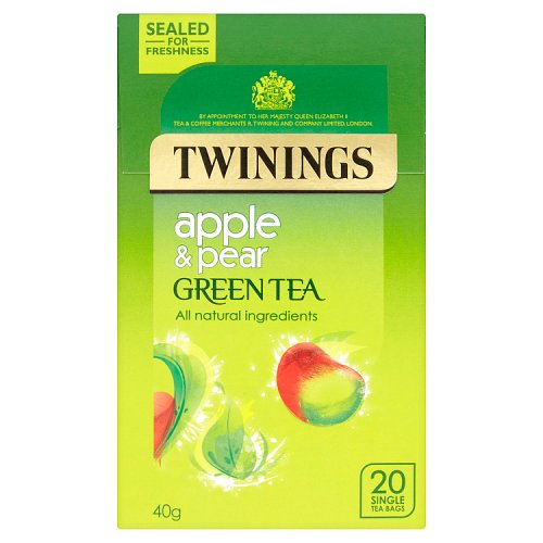 Twinings Green Tea Apple & Pear Tea Bags 20s