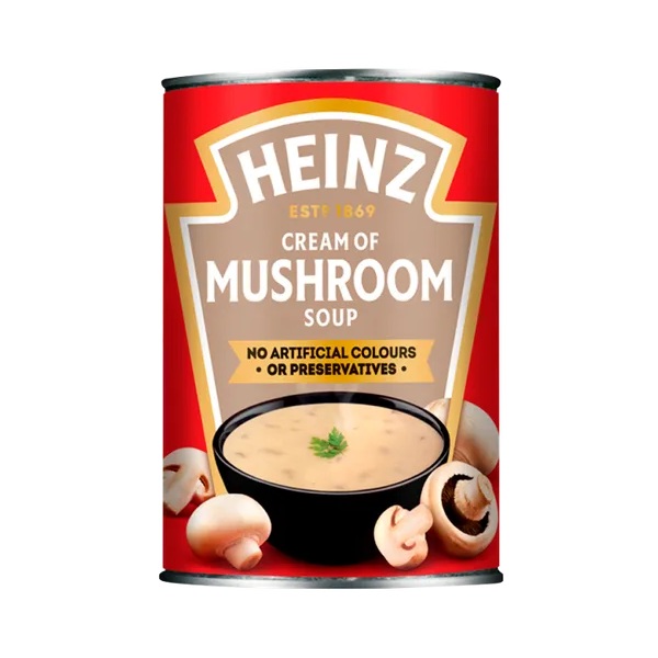 Heinz Cream of Mushroom Soup (24 x 400g) 