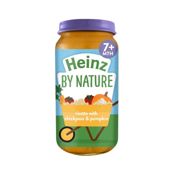 Heinz 7+M Nature Chickpeas & Pumpkin 200g 