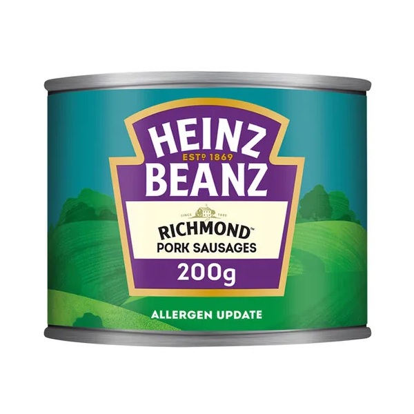 Heinz Baked Beans & Richmond Pork Sausages 200g 