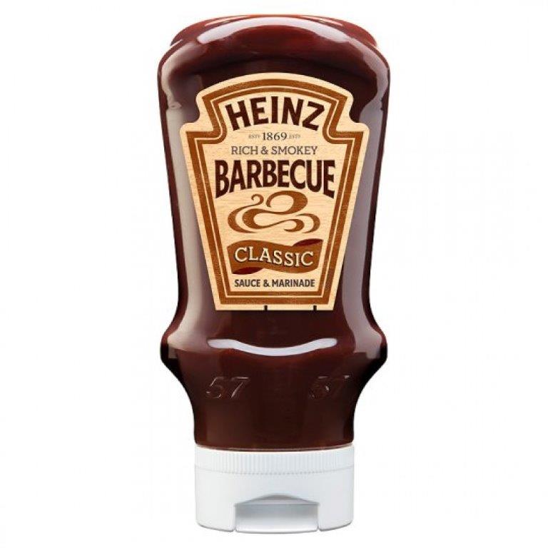 Heinz Classic BBQ Sauce Top Down 480g