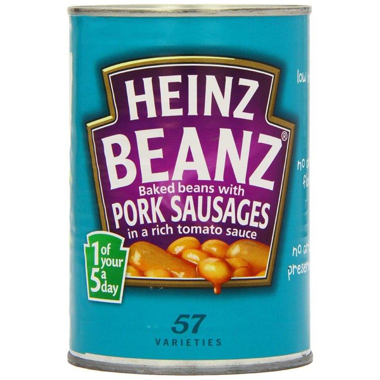 Heinz Baked Beans & Pork Sausages (6 x 415g)