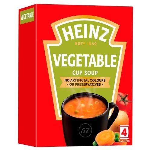 Heinz Cup Soup Vegetable 4pk (4 x 76g)