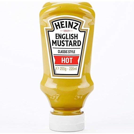 Heinz English Mustard Hot 220ml