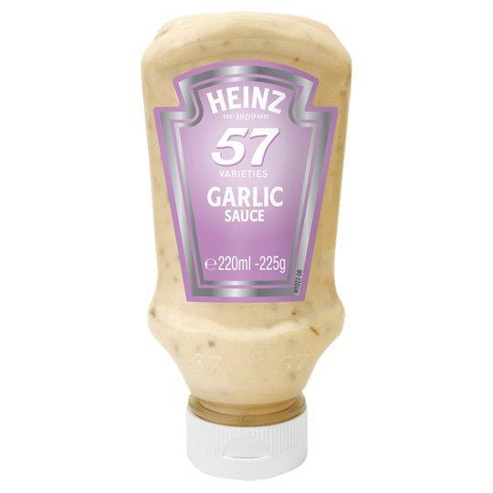 Heinz Salad Dressing Garlic Sauce Squeezy 230g