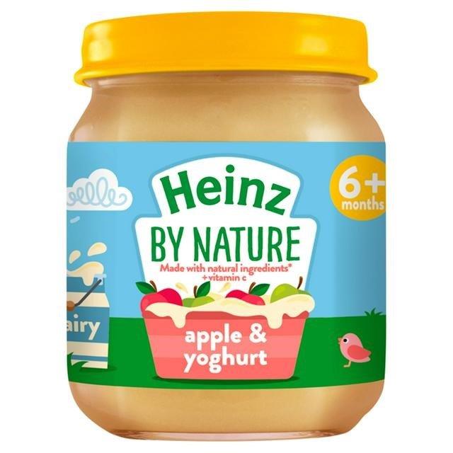 Heinz Jar 6m+ Apple & Yoghurt 120g